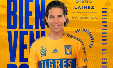 ¡Oficial! Tigres presenta a Diego Lainez como nuevo refuerzo