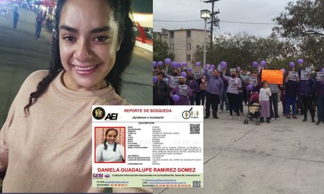 Realizan protesta por mujer desaparecida en Nuevo León