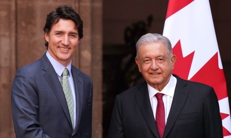 AMLO y Trudeau tratan inversiones y problemas en energía