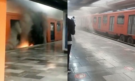 ¡Otra vez! Reportan incendio en Línea 5 del Metro CDMX