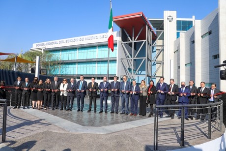 Inauguran nuevo Palacio de Justicia en Apodaca