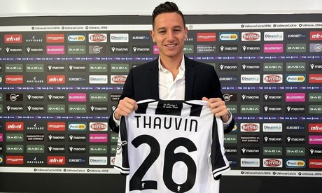 Florian Thauvin vuelve a Europa con el Udinese en la Serie A