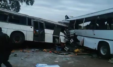 Choque de dos autobuses deja 40 muertos en Senegal