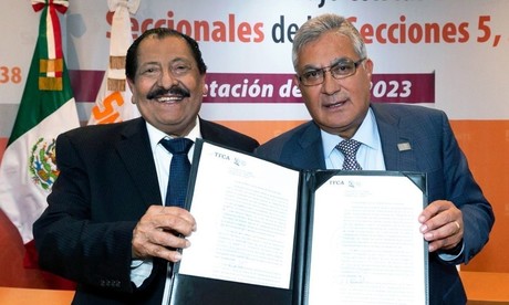 Arnulfo Rodríguez acredita como dirigente del SNTE