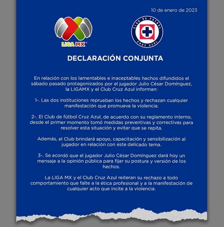 Reprueban Liga MX y Cruz Azul 'narcofiesta' de Cata