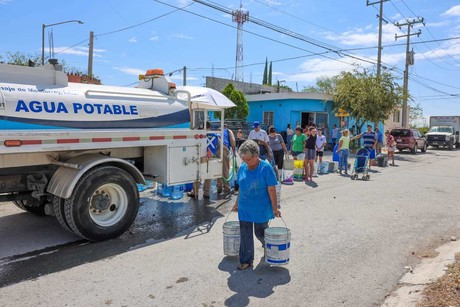 ¿En qué colonias habrá cortes de agua en Nuevo León?