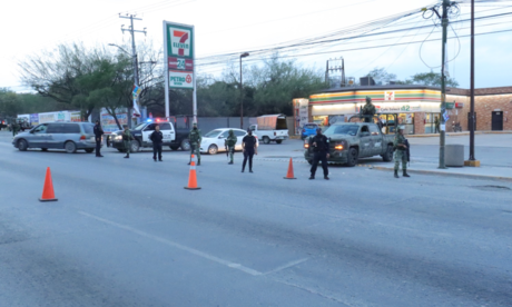 Coordinan policías de Guadalupe filtros de seguridad
