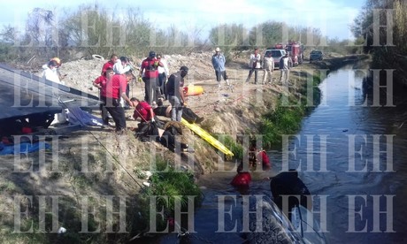 Así rescataron los cuerpos de migrantes en río de Pesquería