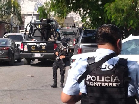 Atacan a balazos a federales en zona norte de Monterrey