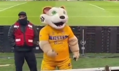 Equipo de Tigres sancionará a su mascota tras señas obscenas