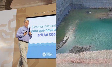 Cuerpo de agua en construcción no es manantial: Barragán