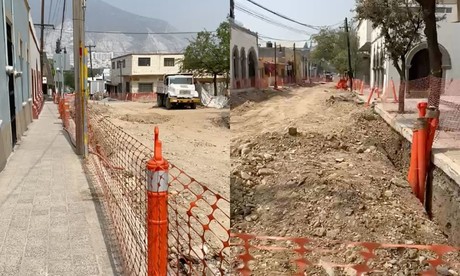 Exhiben falta de trabajadores en obras de Casco de San Pedro