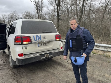 Vuelve jefe de agencia nuclear de la ONU a central ucraniana