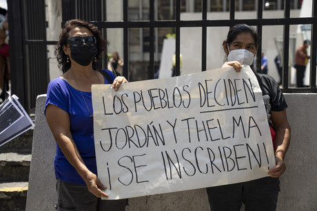 Protestan en Guatemala ante campañas electorales