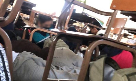 Estudiantes de Cuernavaca viven pánico ante balacera