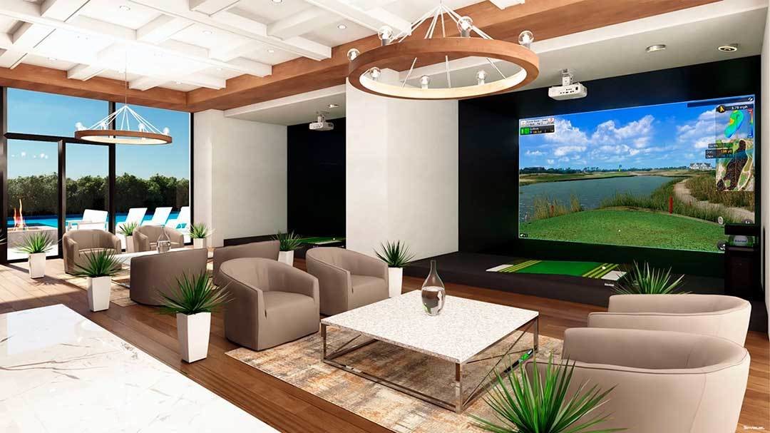 Tecnología y deporte: simuladores Golfzon para hoteles y desarrollos