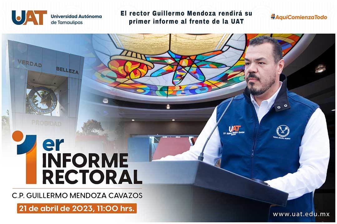 Rendirá Guillermo Mendoza su primer informe al frente de la UAT