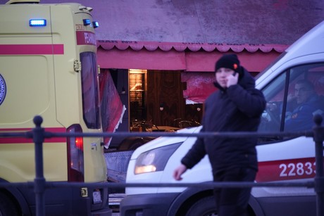 Se registra explosión en café de San Petersburgo