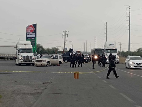 Enfrentamiento deja a un policía lesionado en Zuazua