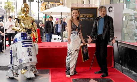 La Princesa Leia ya tiene su estrella en Hollywood