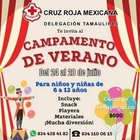 Invitan al campamento de Verano Cruz Roja 2023