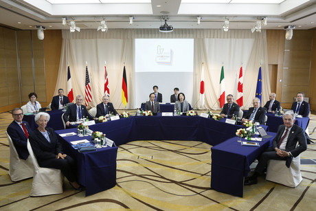Buscan líderes financieros del G7 contener inflación