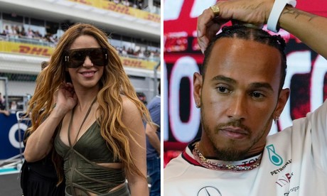¿Andan? Shakira y Lewis Hamilton son captados juntos en España