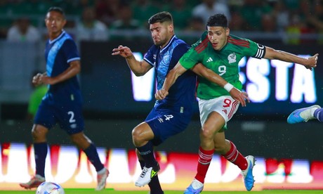 Derrota México 2-0 a Guatemala en partido amistoso