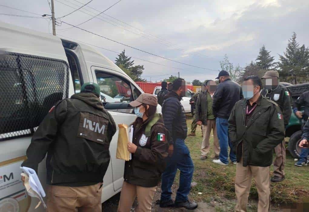 Rescatan en Puebla a 379 migrantes de varias nacionalidades