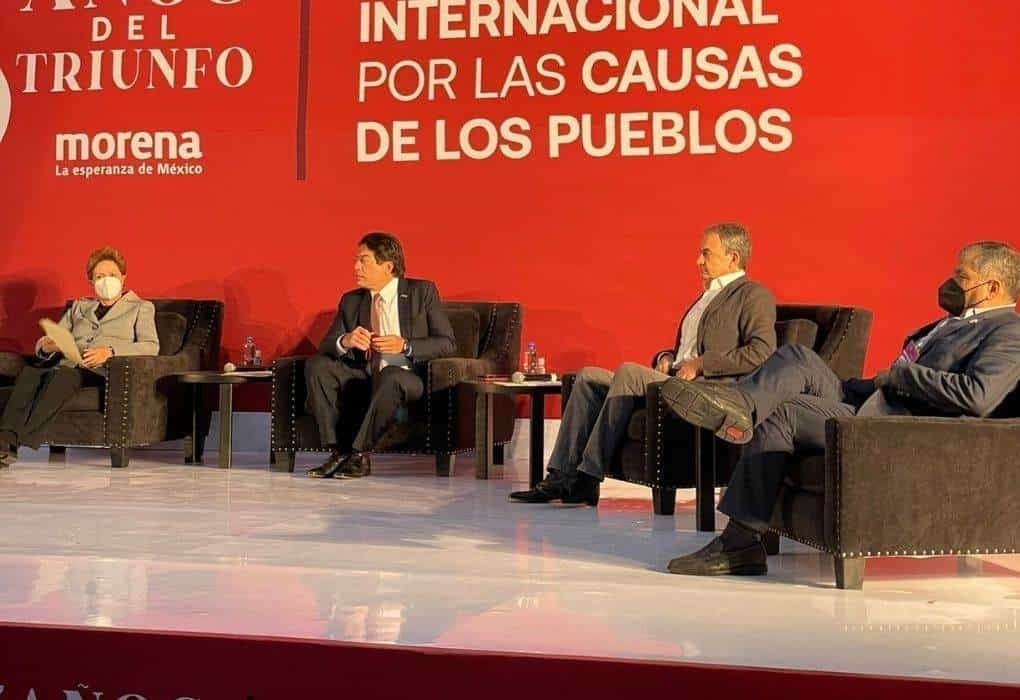 Zapatero, Correa y Dilma muestran su apoyo a AMLO