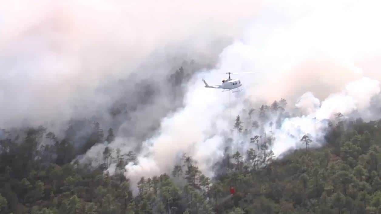 Federación emite declaratoria de desastre en Nuevo León por incendios forestales