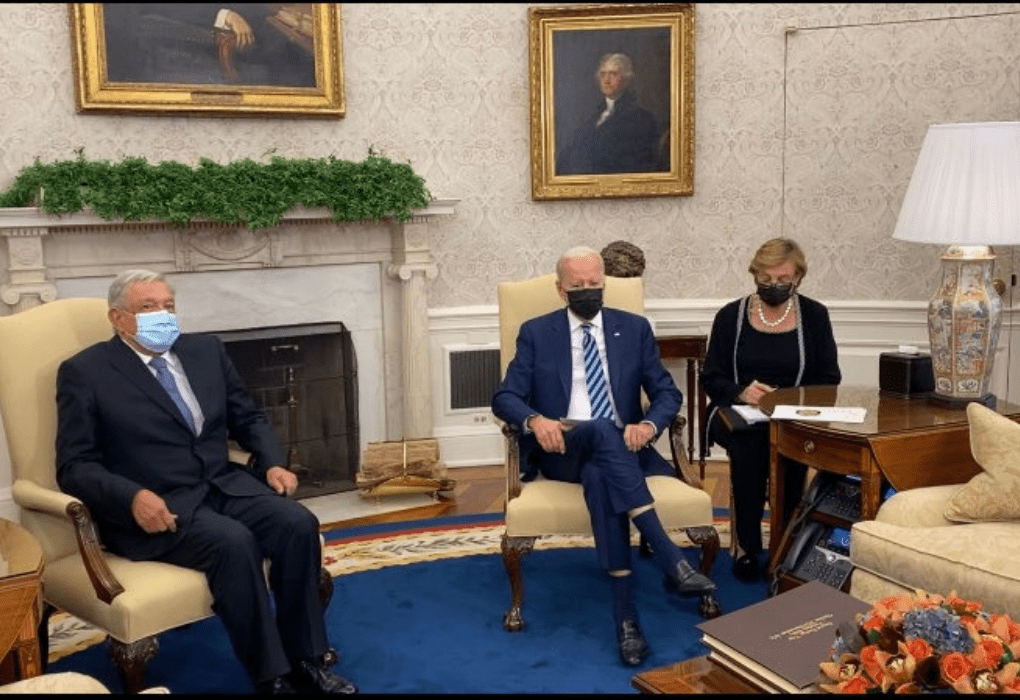 AMLO y Biden sostienen reunión 'entre iguales'