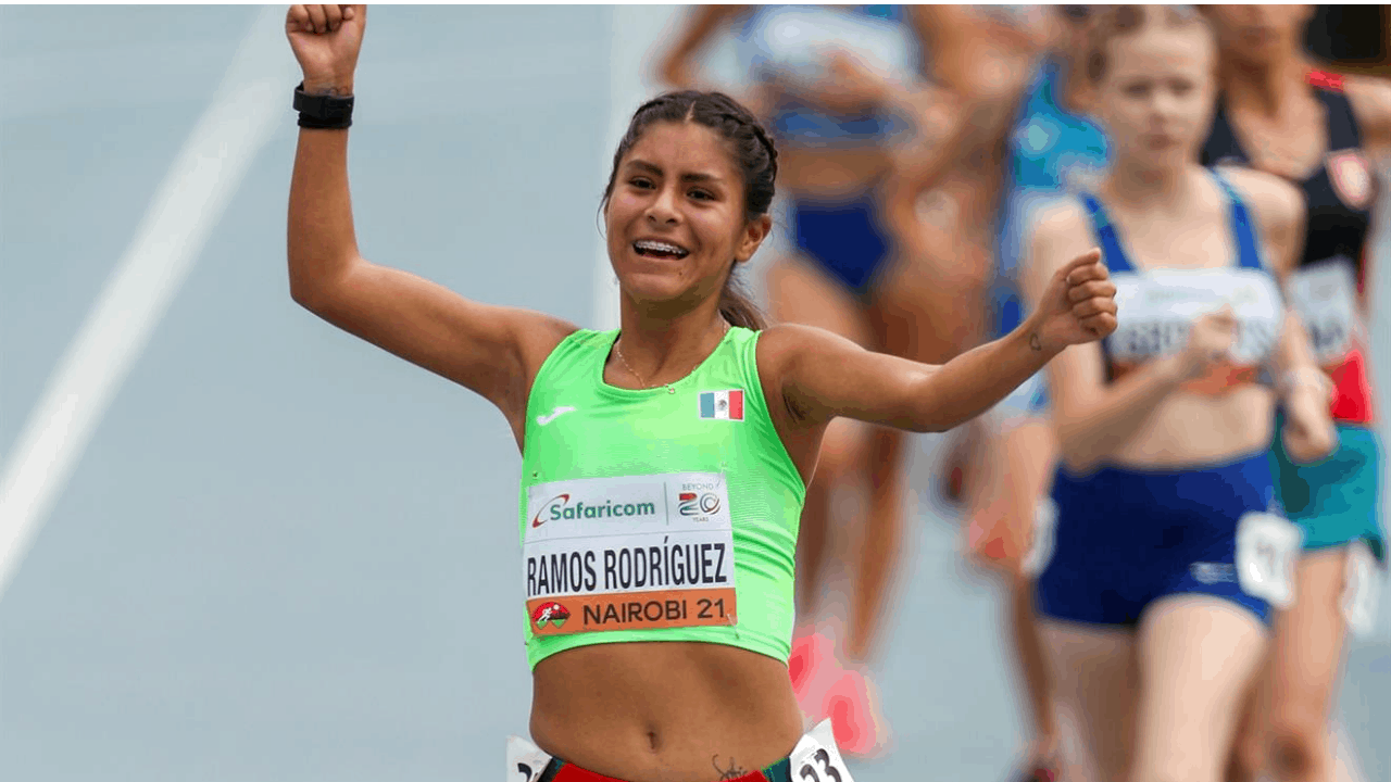 Sofía Ramos gana oro en el mundial de 10 mil metros marcha