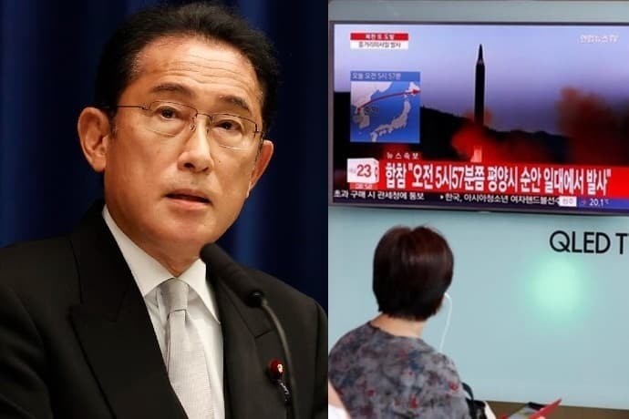Fumio Kishida califica de “barbarie” lanzamiento de misil