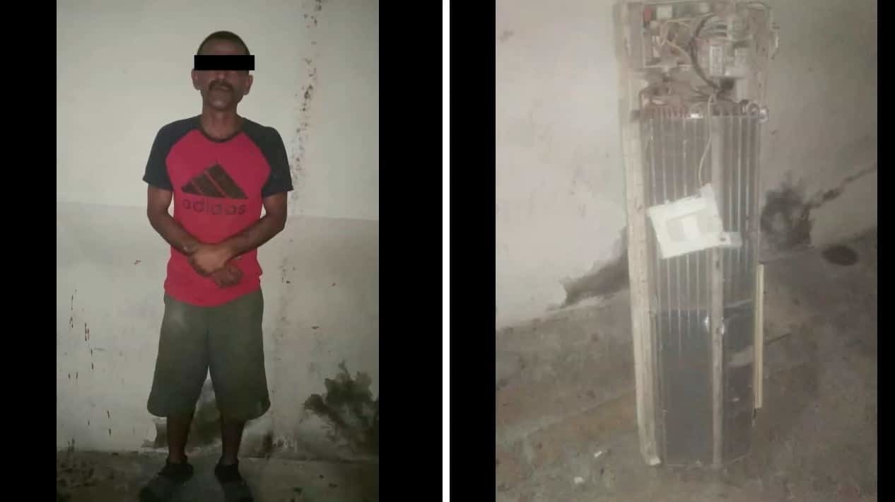 Detienen a hombre por robar escuela en Guadalupe