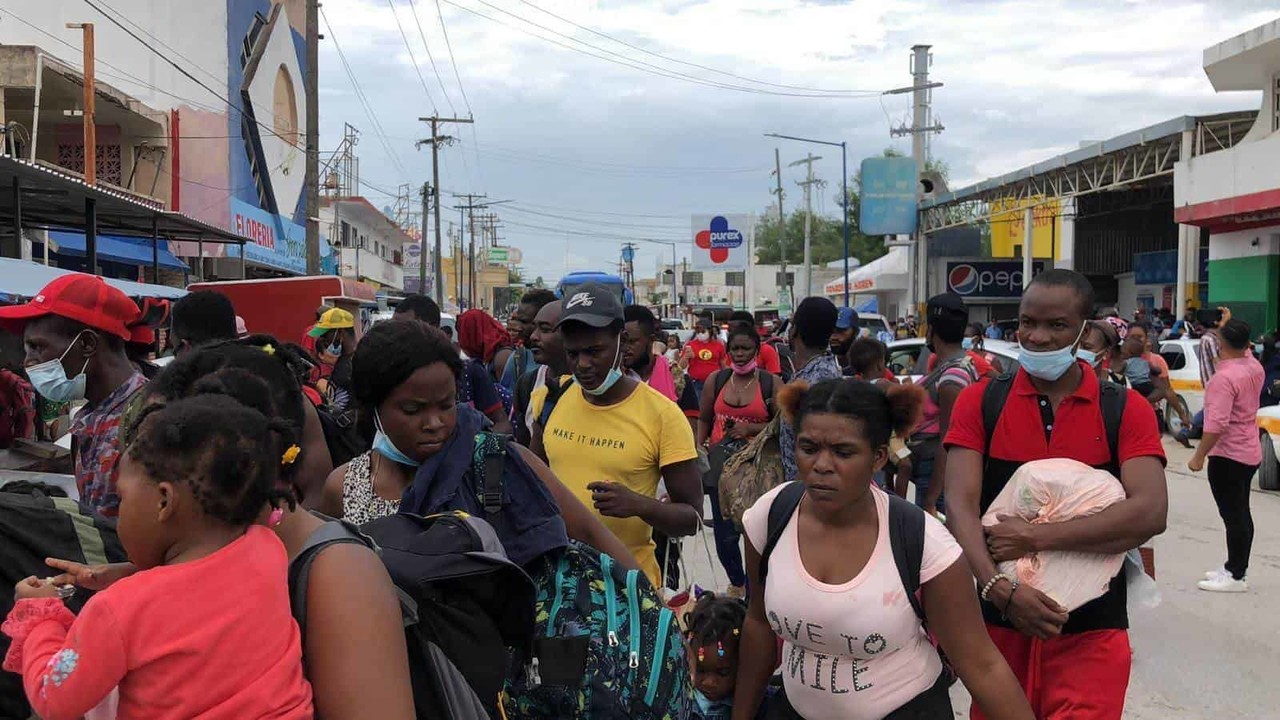 Haitianos quieren ser mexicanos
