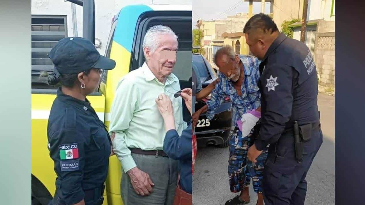Localiza Policía de Monterrey a adultos mayores extraviados
