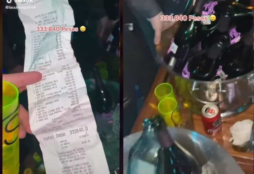 Jóvenes gastan más de 300 mil pesos en bar de Zapopan