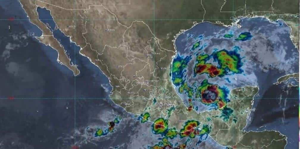 Vigilan potencial ciclón tropical en el Golfo de México