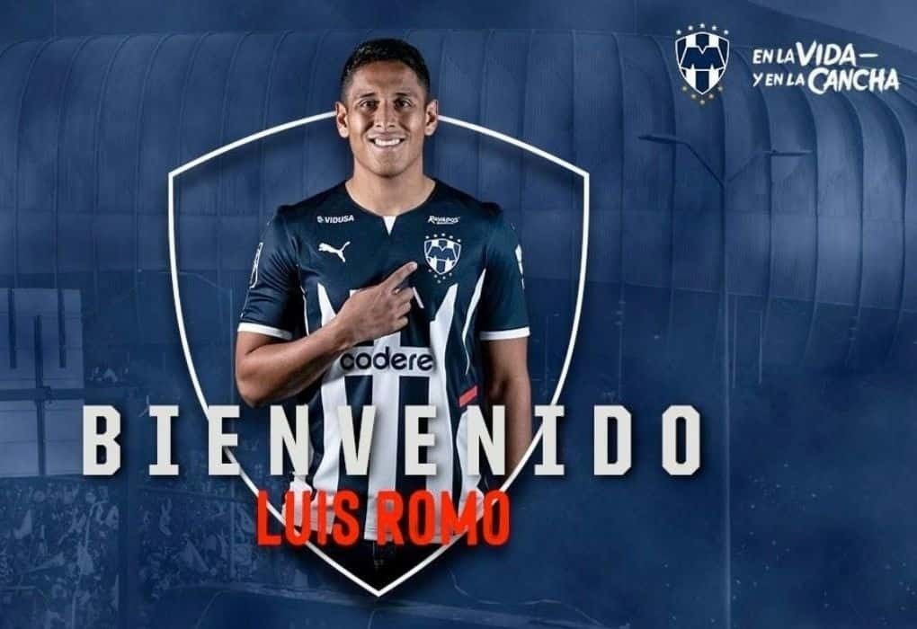 Luis Romo ya es nuevo jugador de los Rayados de Monterrey