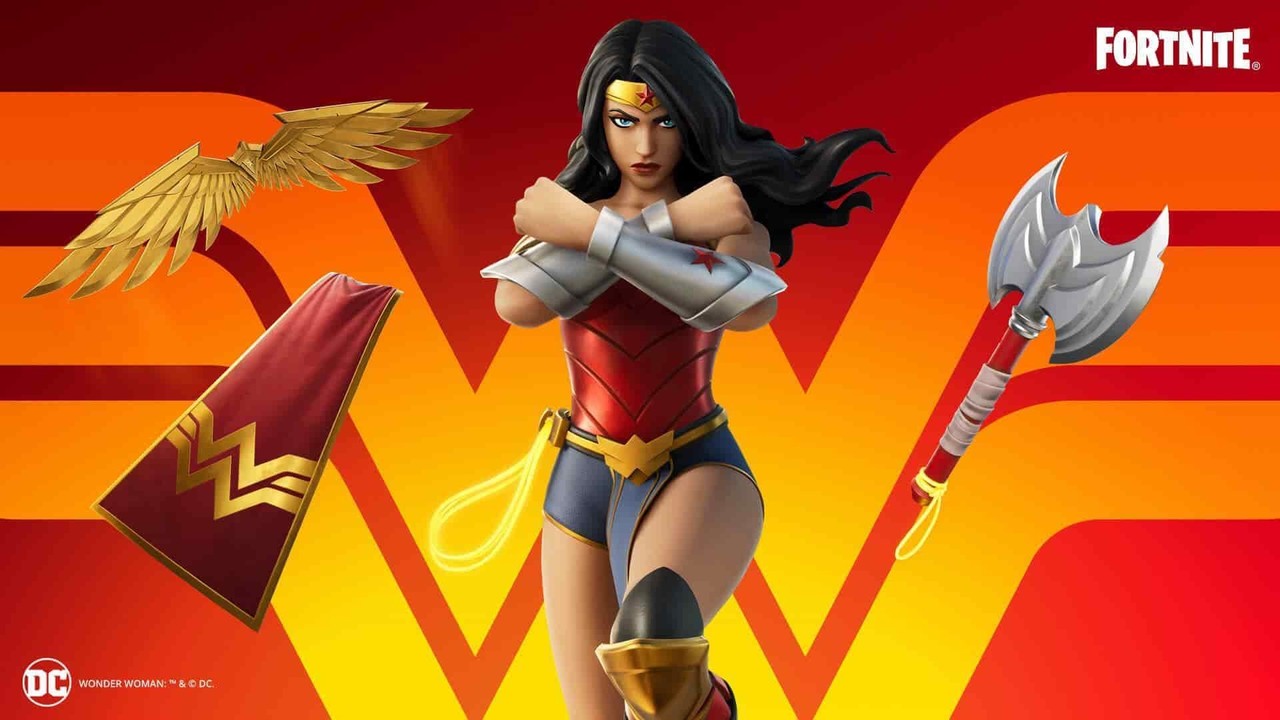 Wonder Woman llega a Fortnite; cómo conseguir su skin gratis