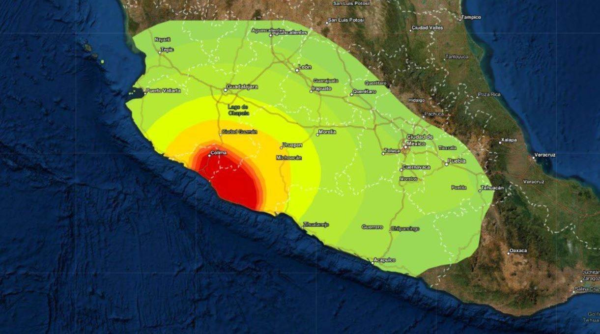 Sismológico Nacional registra 1,159 réplicas tras sismo