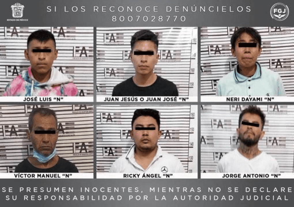 Detienen a ocho por masacre de familia en Tultepec