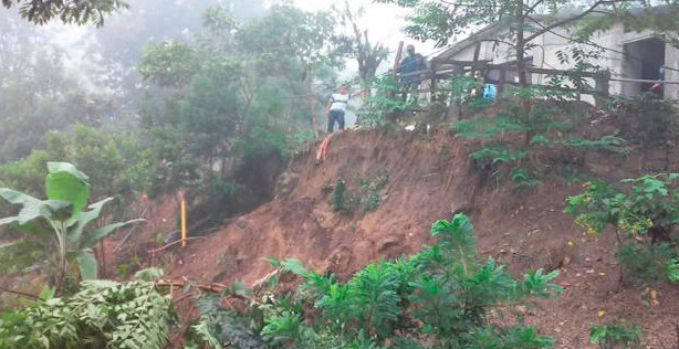 Lluvias dejan damnificados y daños a infraestructura en Chiapas