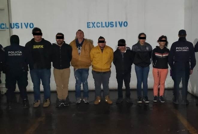 Capturan A Siete Tras Asaltar Vivienda En Monterrey