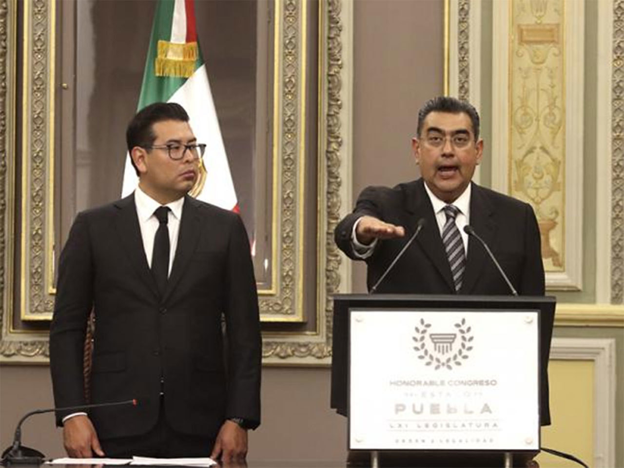 Sergio Salomón Céspedes nuevo gobernador sustituto de Puebla