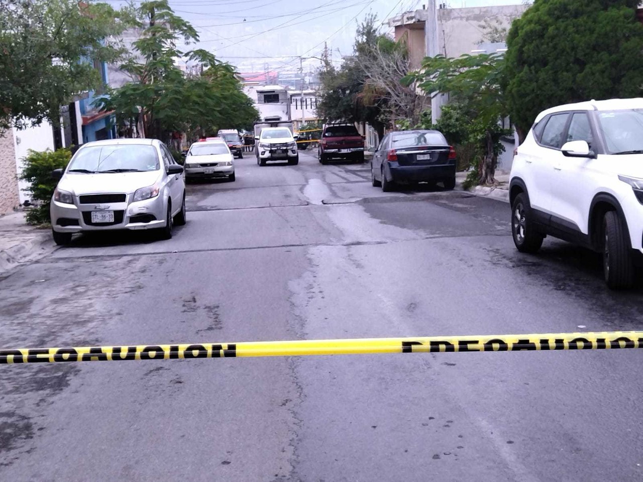 Asesinan a balazos a pareja en Santa Catarina