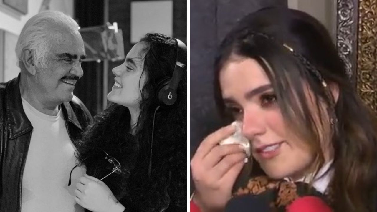 Camila Fernández llora al recordar a su abuelo Vicente