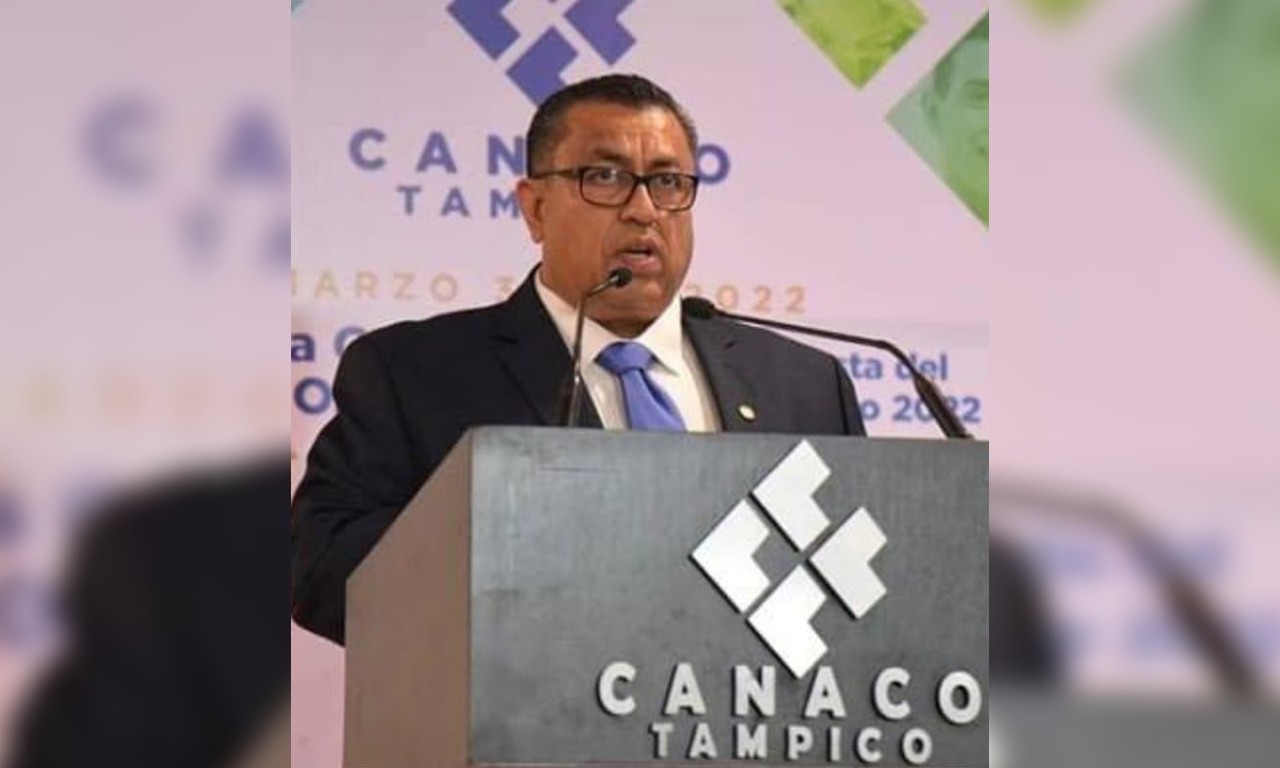 Vicepresidente de Seguridad de la Federación de Cámaras de Comercio del Estado de Tamaulipas (FECANACO), Carlos Muñoz González. Foto: Especial