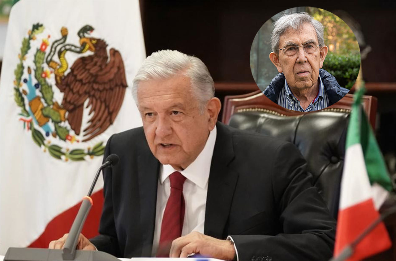 AMLO considera a Cuauhtémoc Cárdenas un adversario político
